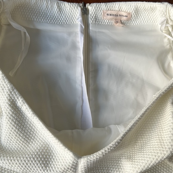 Rebecca Taylor textured stretch off the shoulder skater dress - Picture 10 of 10